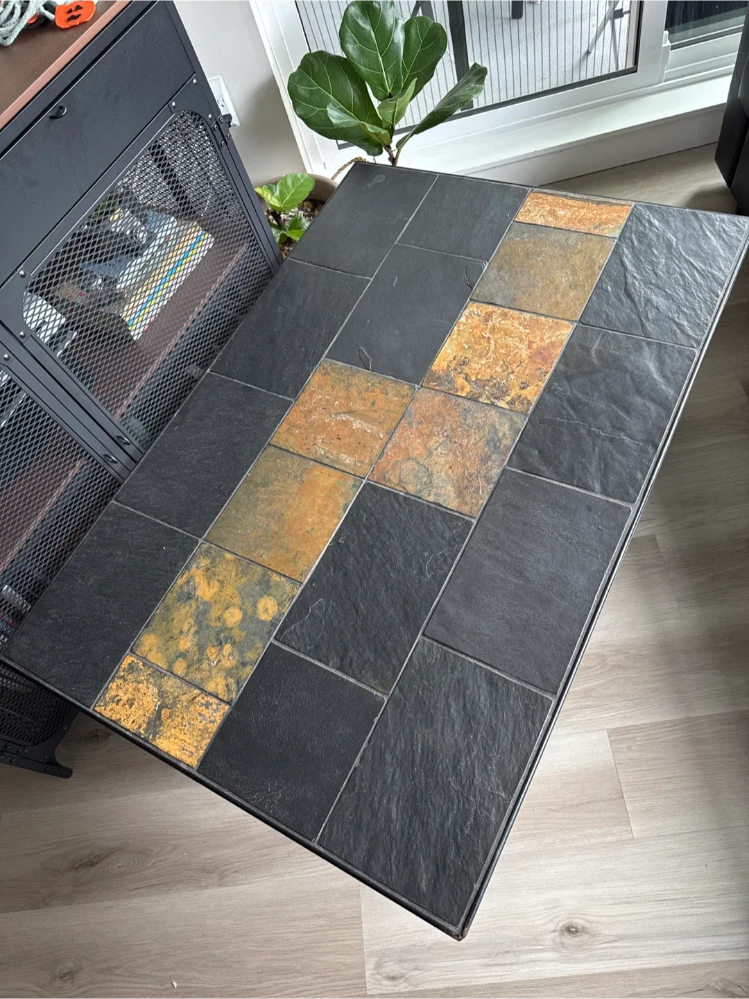 Slate Tile Top Coffee Table image indicator(4)