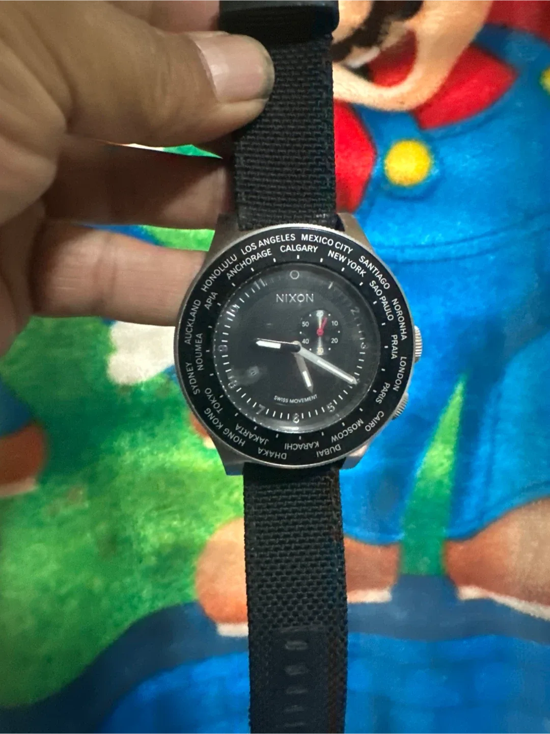 Nixon The Passport Jet Black Watch image indicator(5)