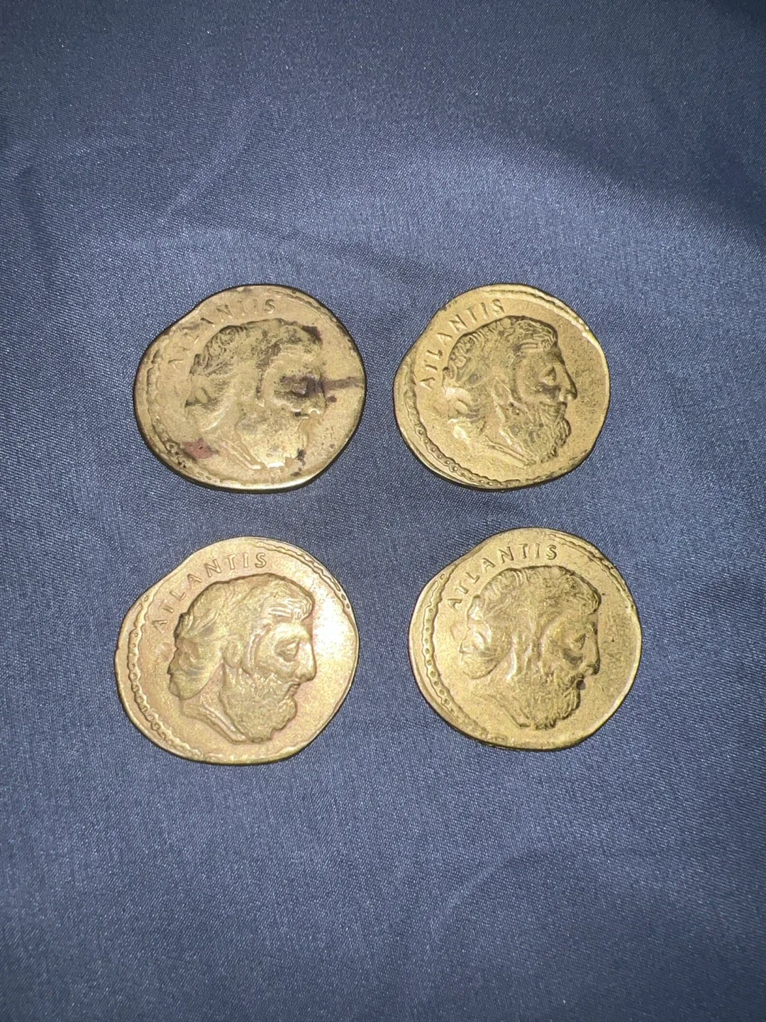 Atlantis Coins - Set of 4 thumbnail