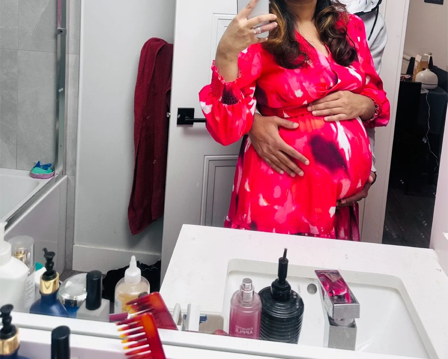 Maternity dress / Baby Shower dress image indicator(4)