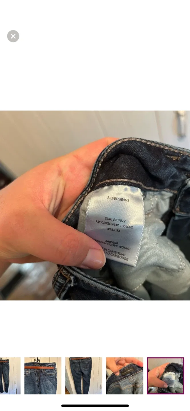 Silver Jeans Co. Suki Skinny Jeans image indicator(5)