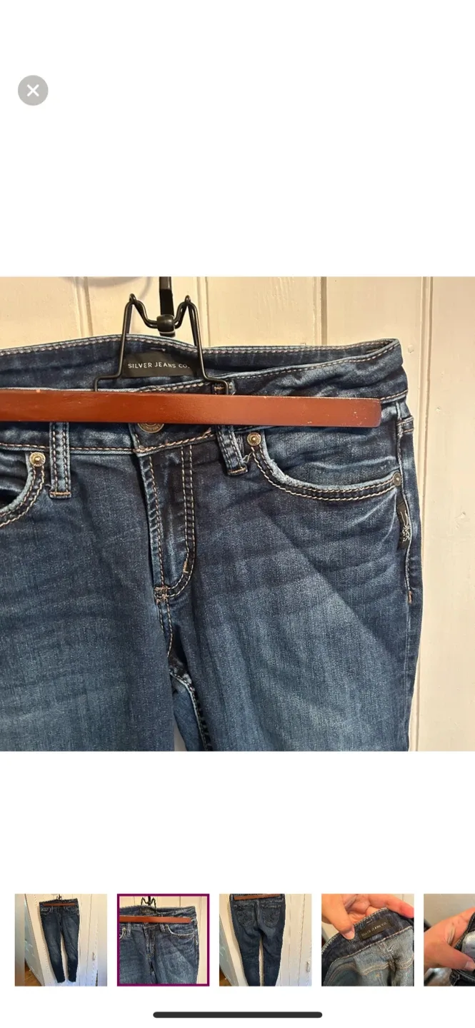 Silver Jeans Co. Suki Skinny Jeans image indicator(2)