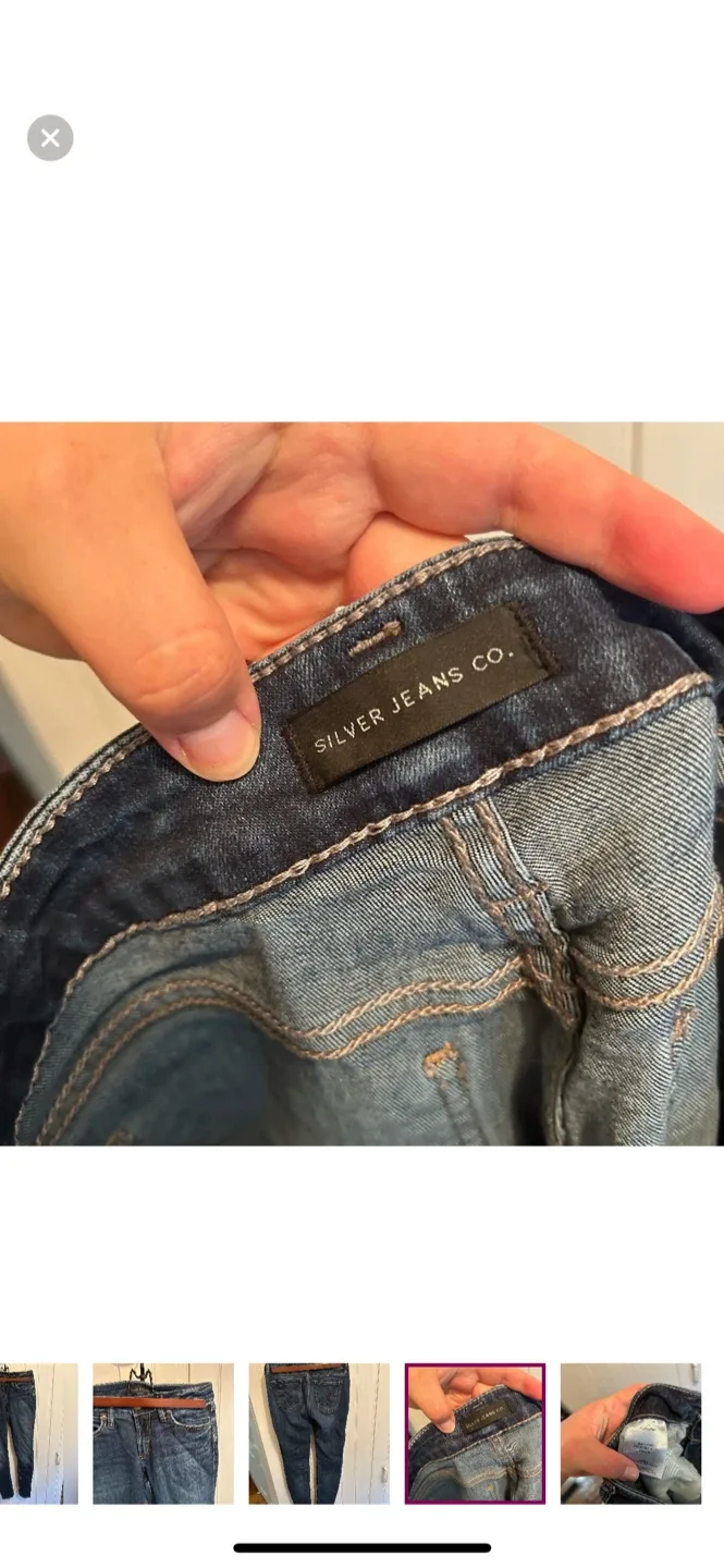 Silver Jeans Co. Suki Skinny Jeans image indicator(4)