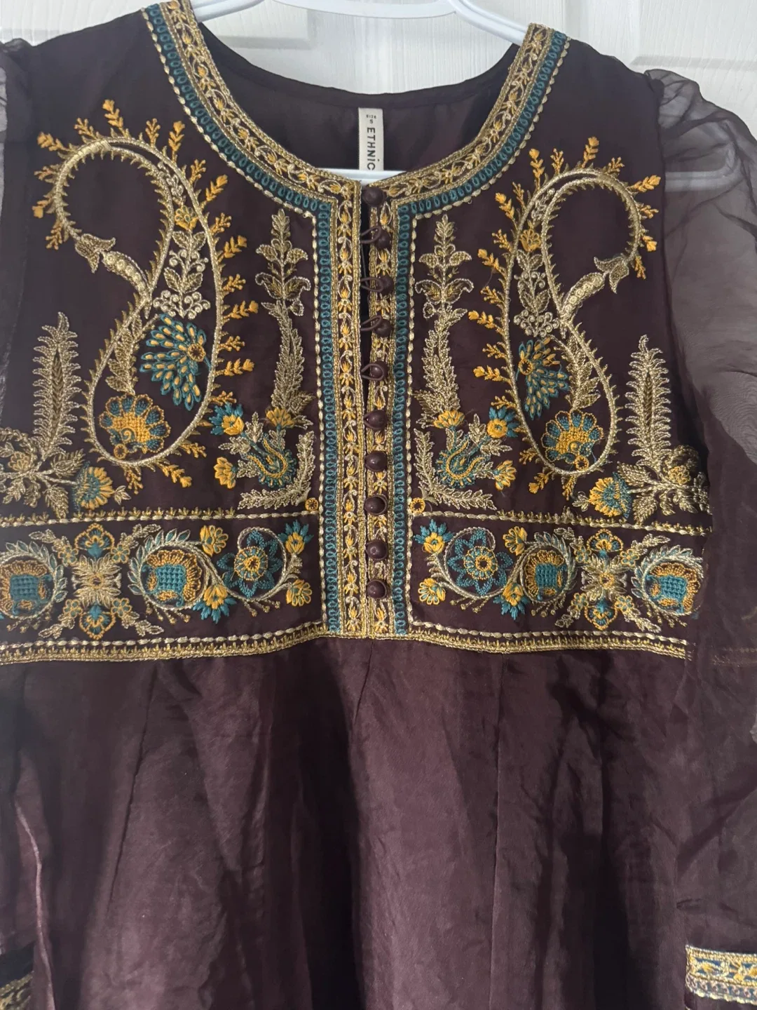 New Ethnic by Outfitters Embroidered Dress image indicator(3)