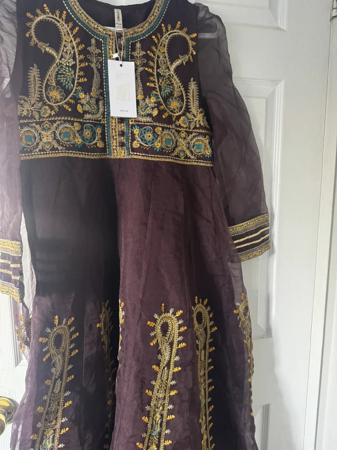 New Ethnic by Outfitters Embroidered Dress image indicator(10)