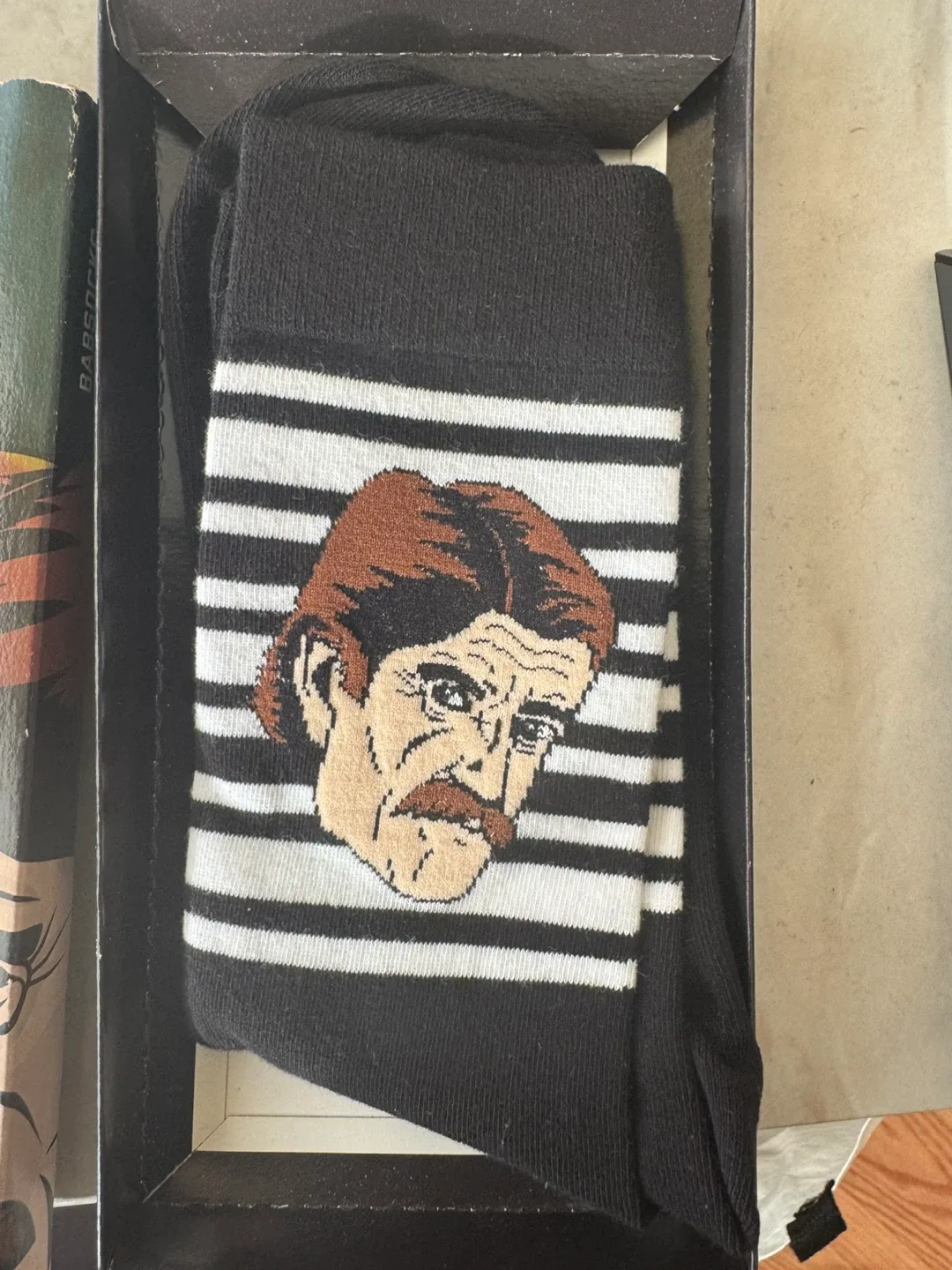 Movember Babsocks Socks - New in Box! image indicator(2)