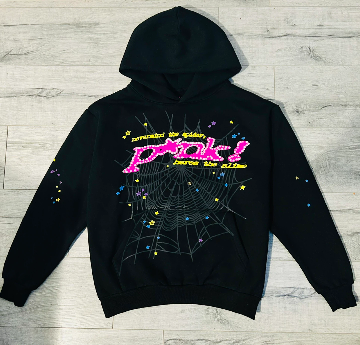 Sp5der Worldwide Hoodie - Size M