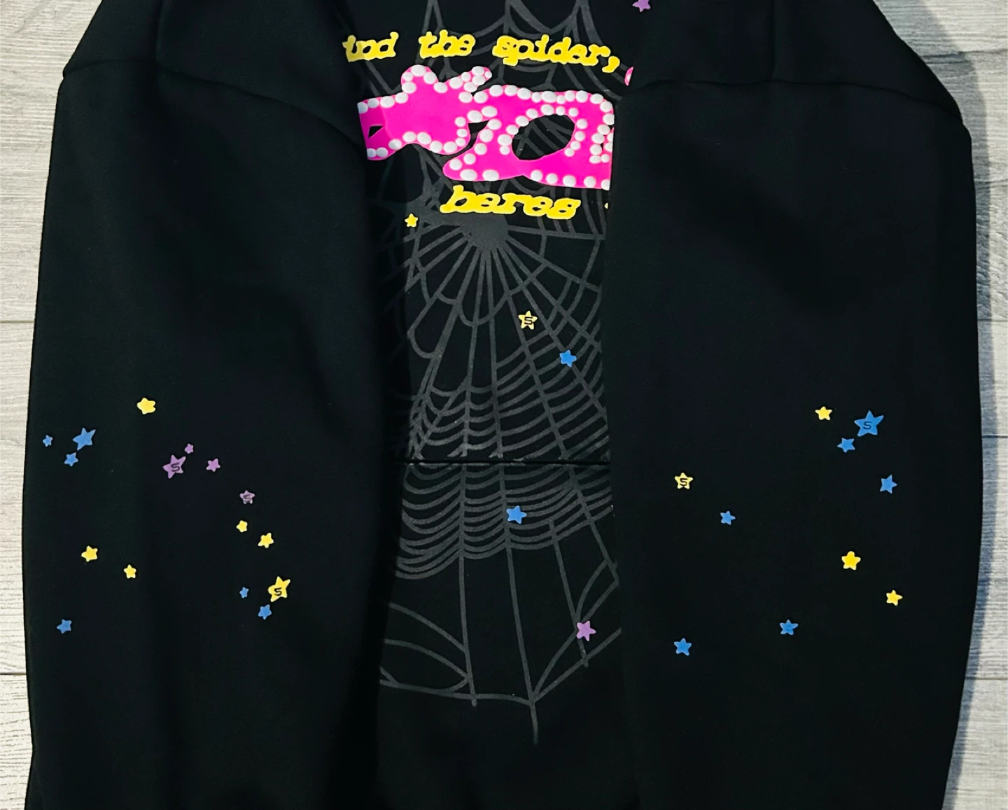 Sp5der Worldwide Hoodie - Size M - photo 3