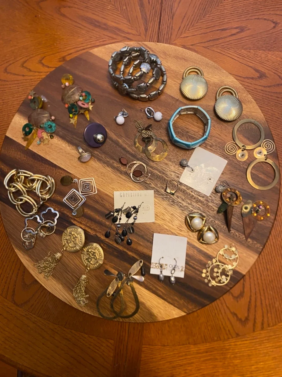 Large Jewelry Lot Assorted Vintage and New image indicator(4)