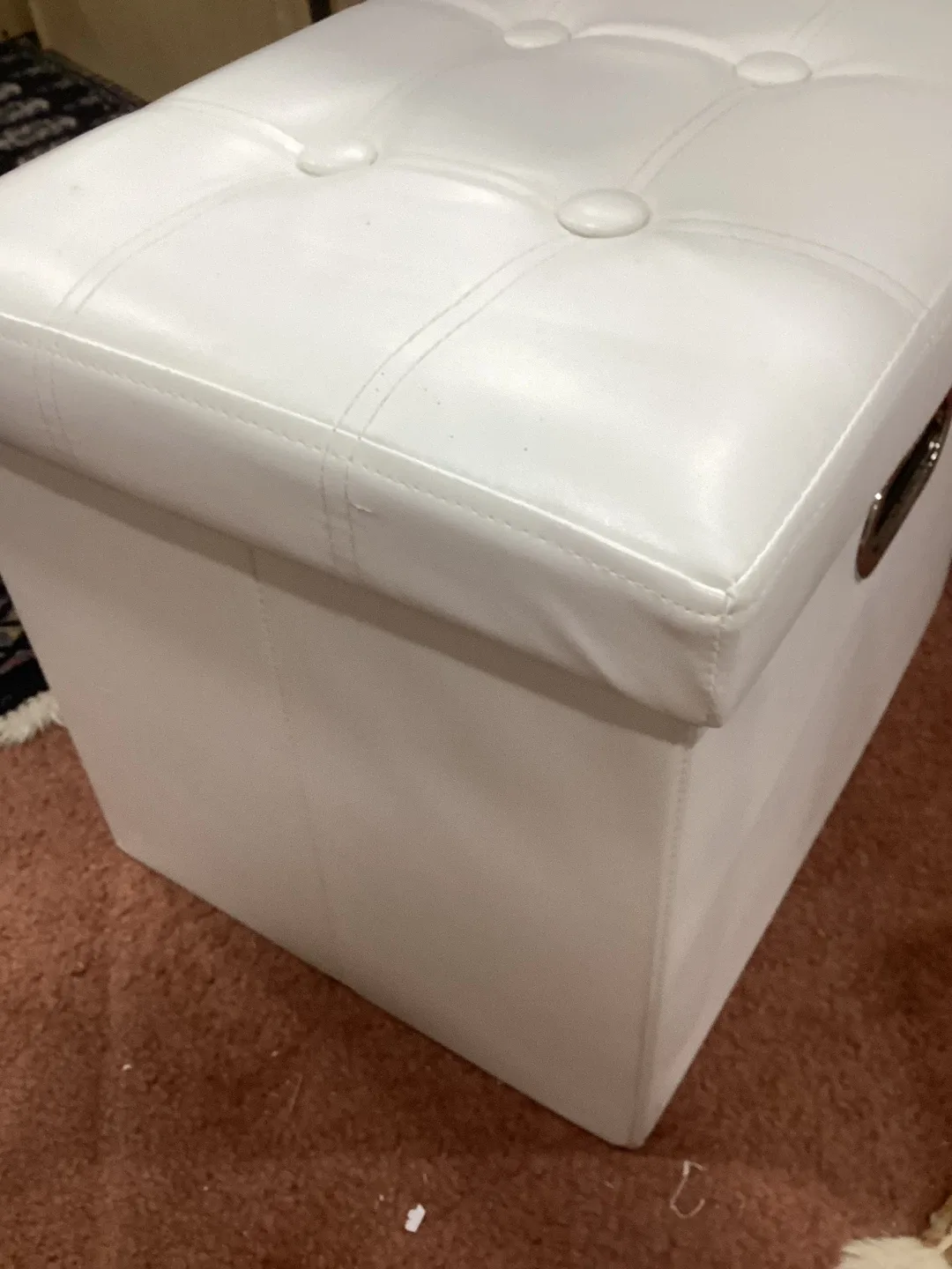 2 White storage bins NEED TO GO ASAP image indicator(5)