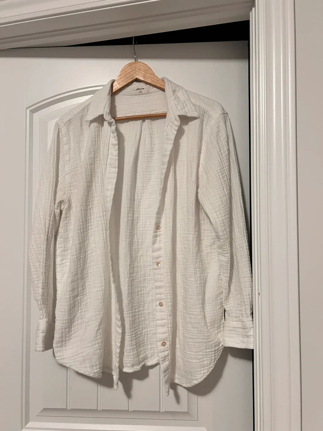 Wilfred Free gauze button shirt thumbnail