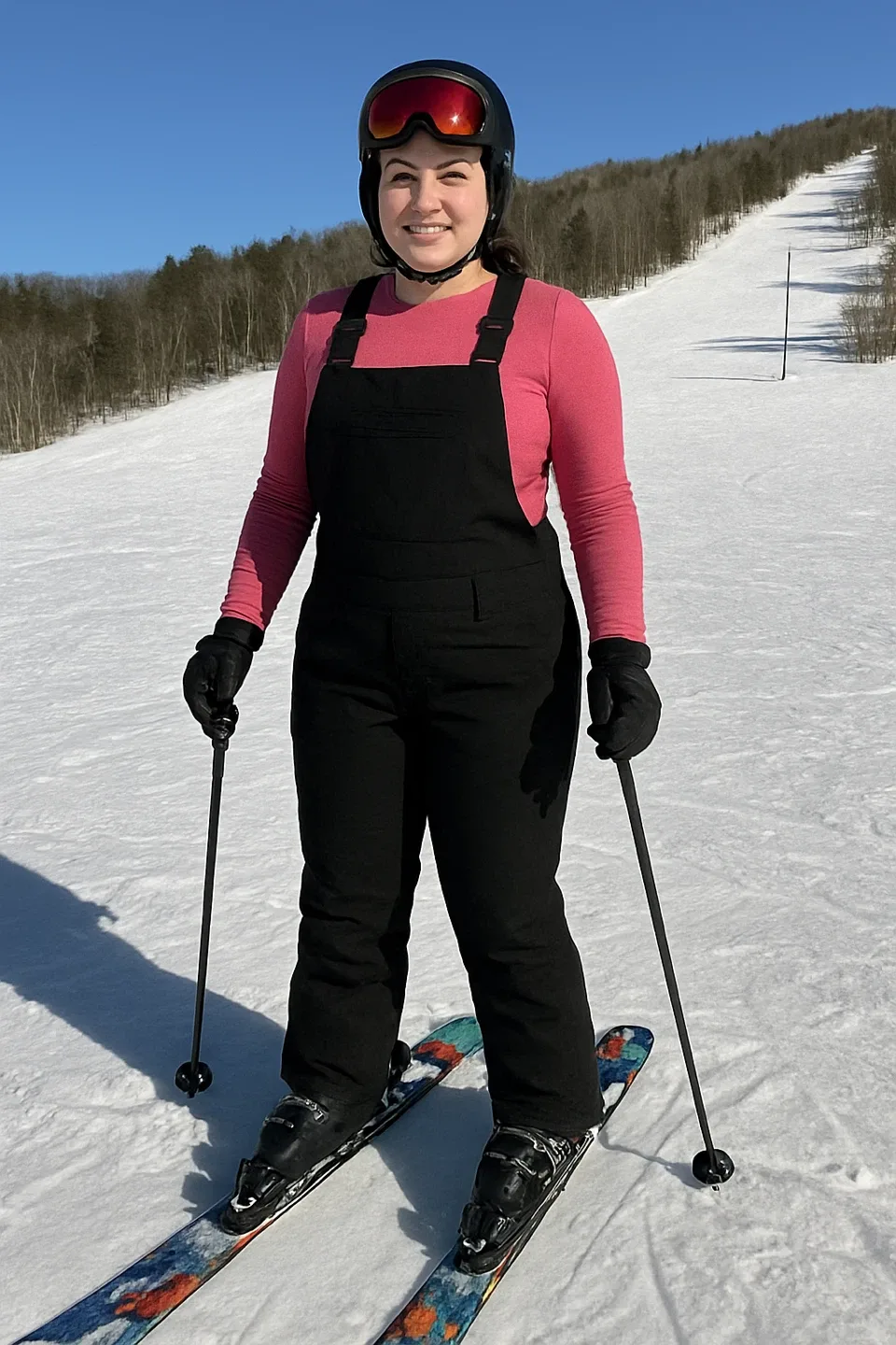 Roxy Black Snow Bib Overalls - L thumbnail