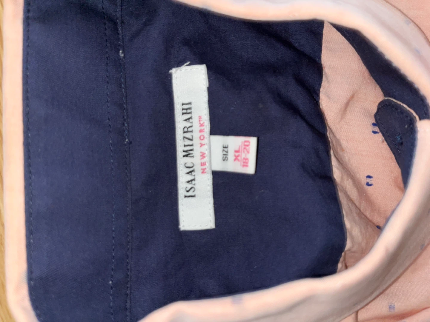 Isaac Mizrahi XL Peach Dress Shirt - photo 4