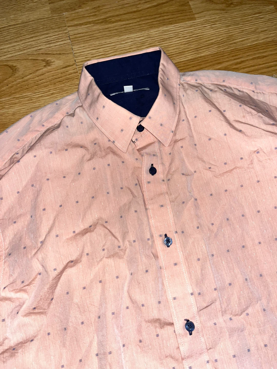 Isaac Mizrahi XL Peach Dress Shirt