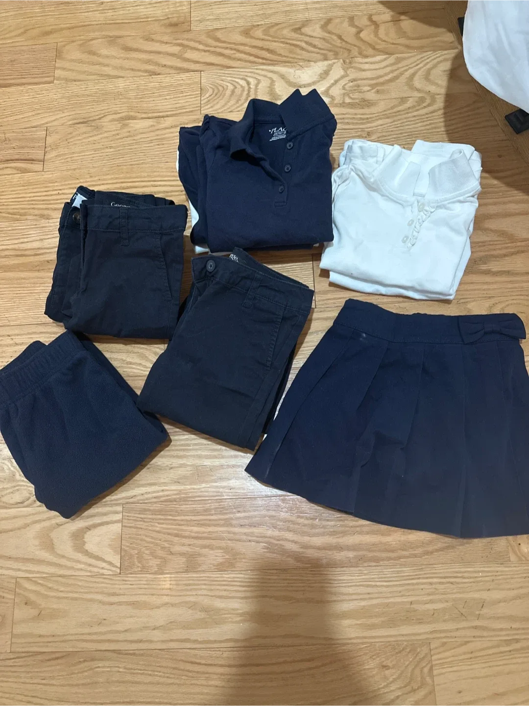 Girls' School Uniform/Clothing Bundle - Shirts, Pants, Skirt image indicator(2)