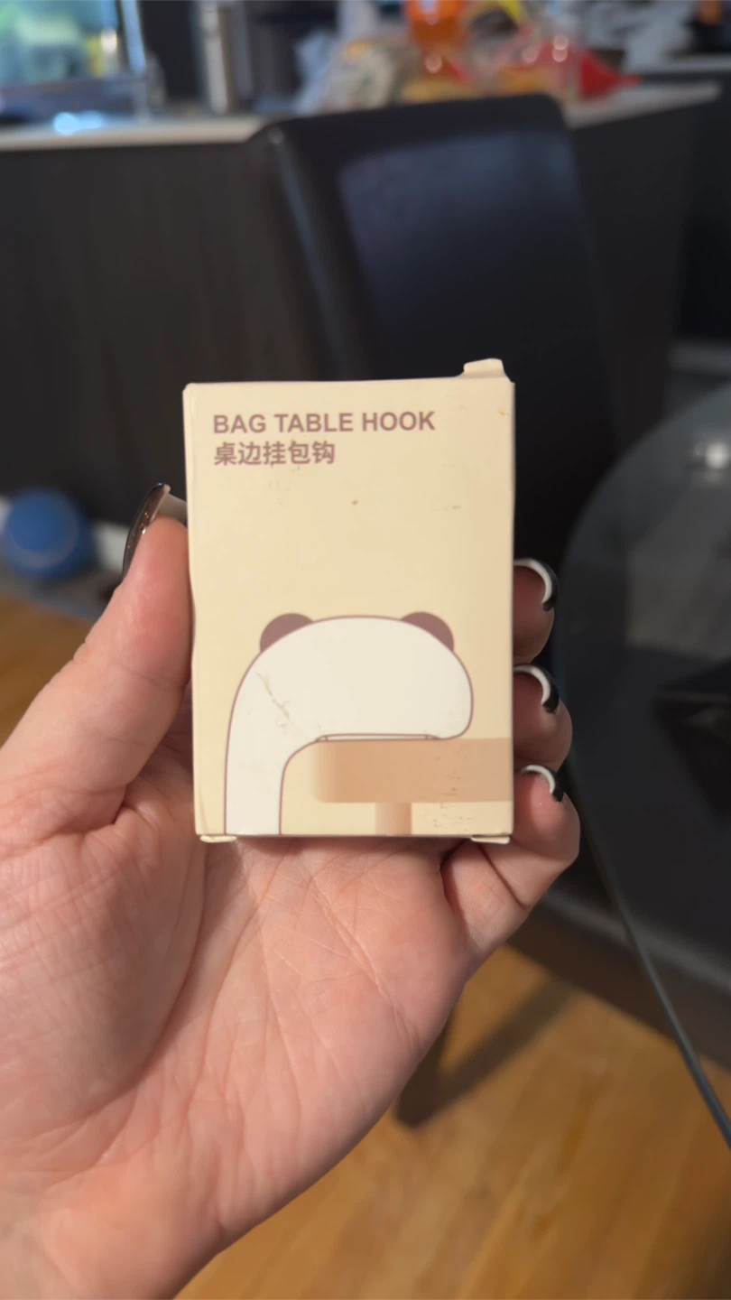 Panda Bag Table Hook