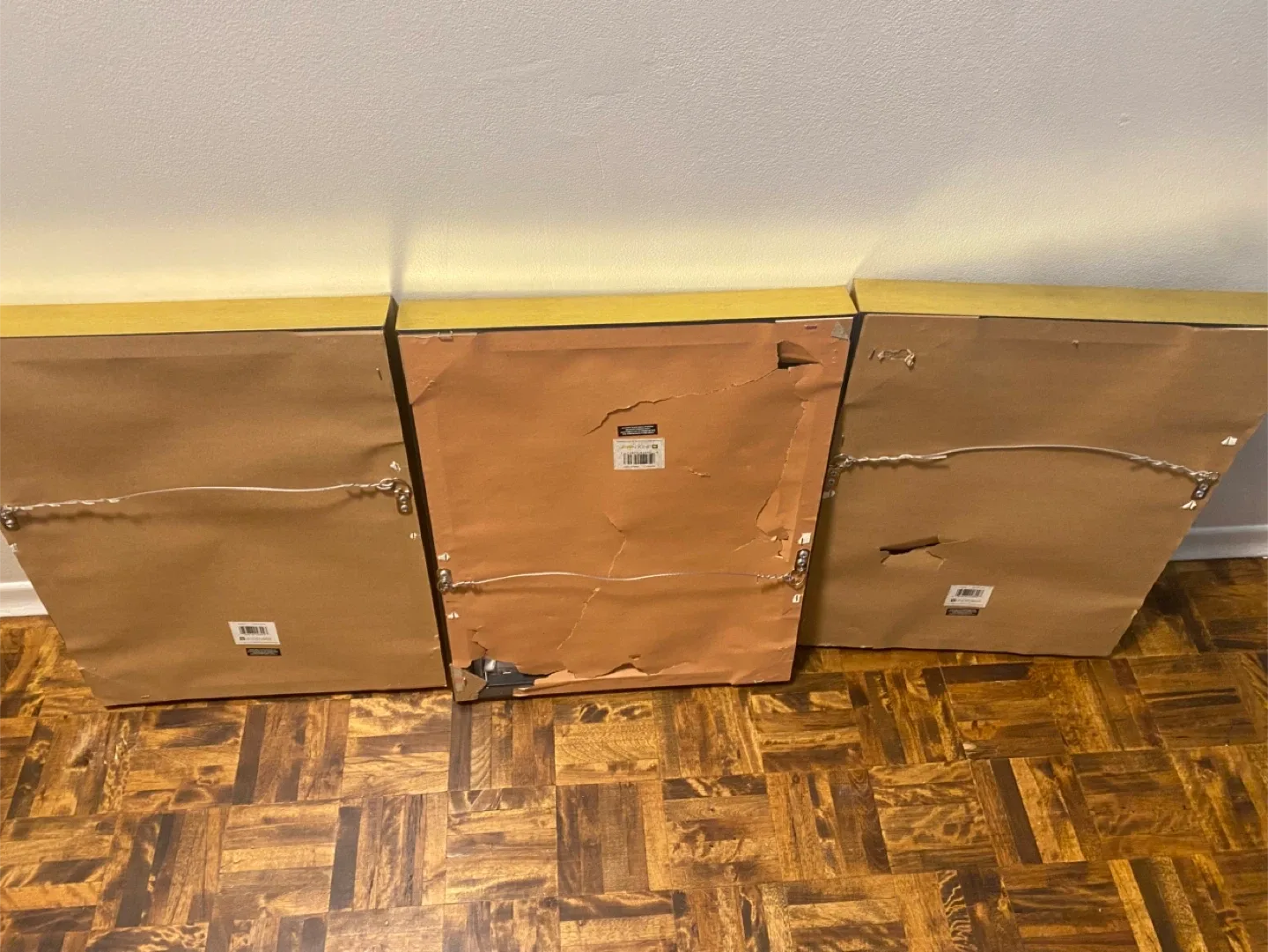 Set of 3 Linden Ave Wall Coverings Art image indicator(3)