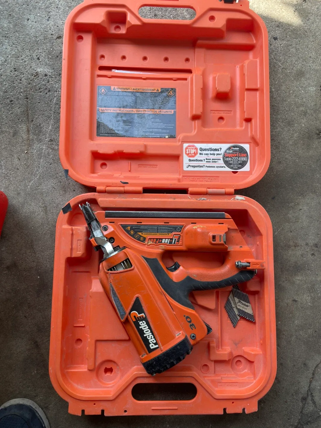 Paslode Impulse XP framing nail tool (no battery, no charger) thumbnail