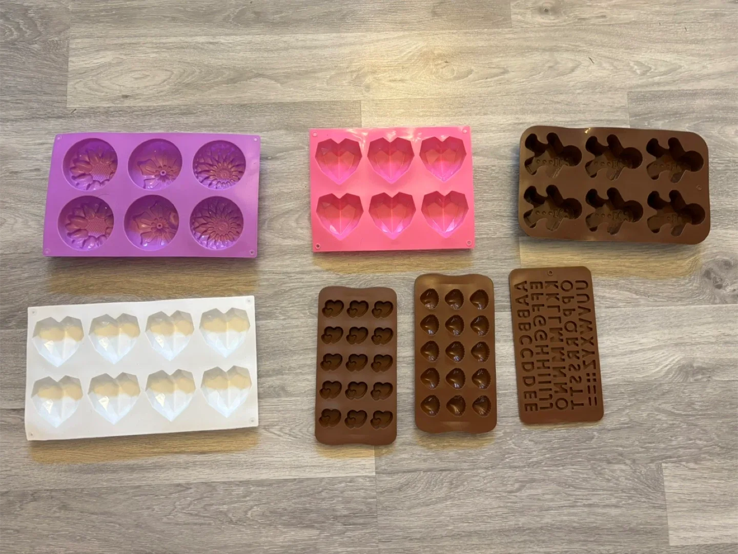 $5 each - Silicone Molds for Baking & Crafts image indicator(2)