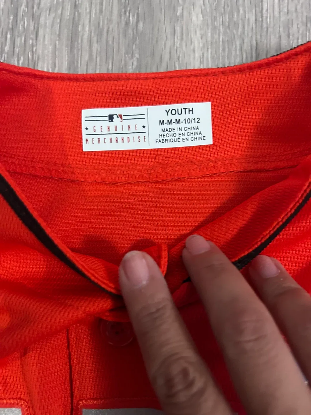 Miami Marlins Youth Baseball Jersey - Size 10/12 image indicator(2)