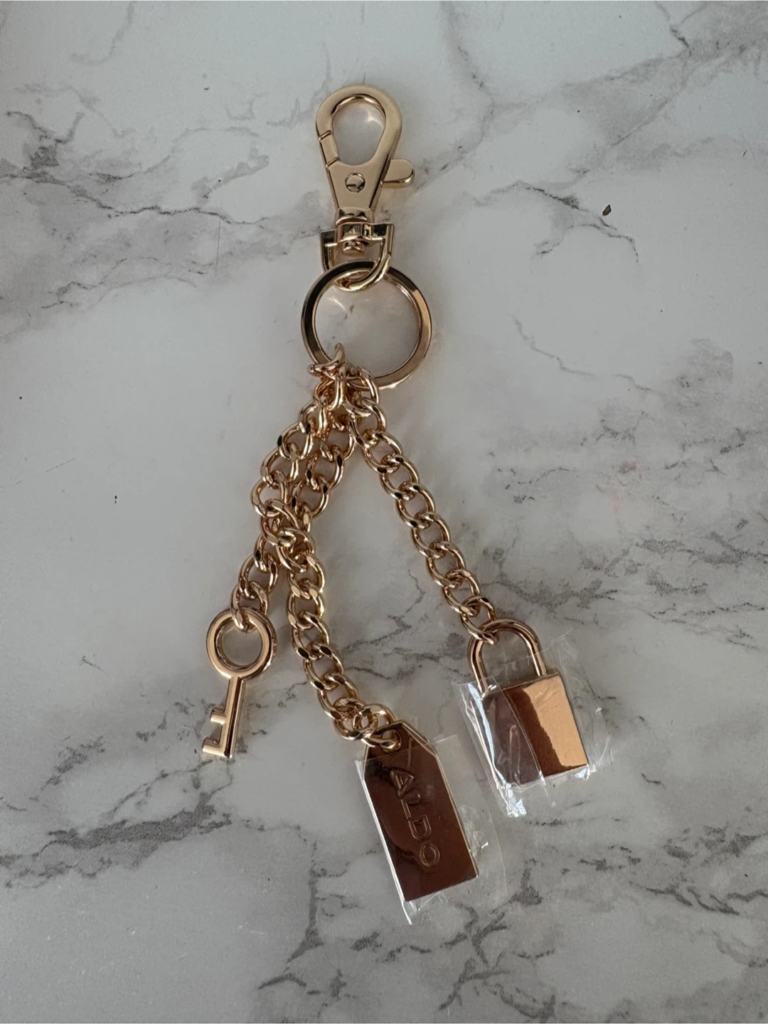 BN ALDO Gold Keychain Charm