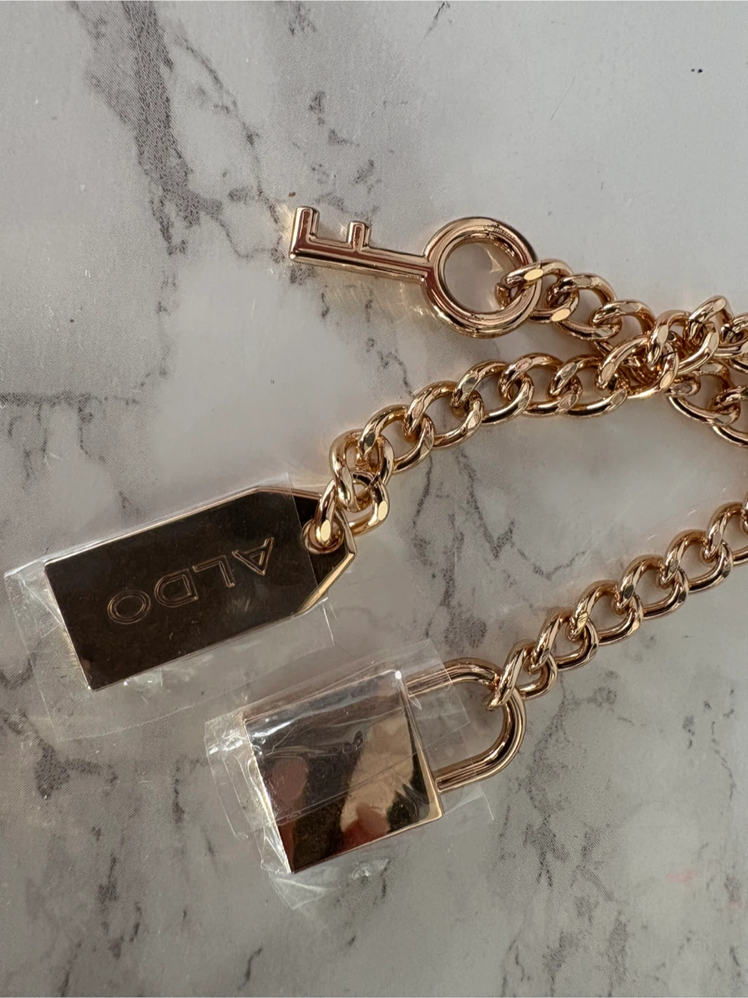 BN ALDO Gold Keychain Charm - photo 2