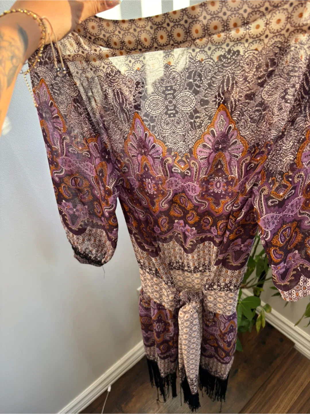 Blue Crush Paisley Dress - Size S image indicator(3)