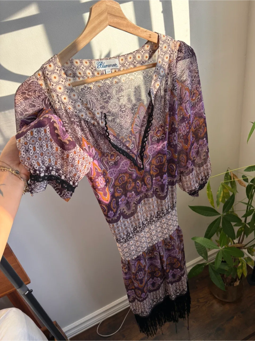 Blue Crush Paisley Dress - Size S image indicator(2)