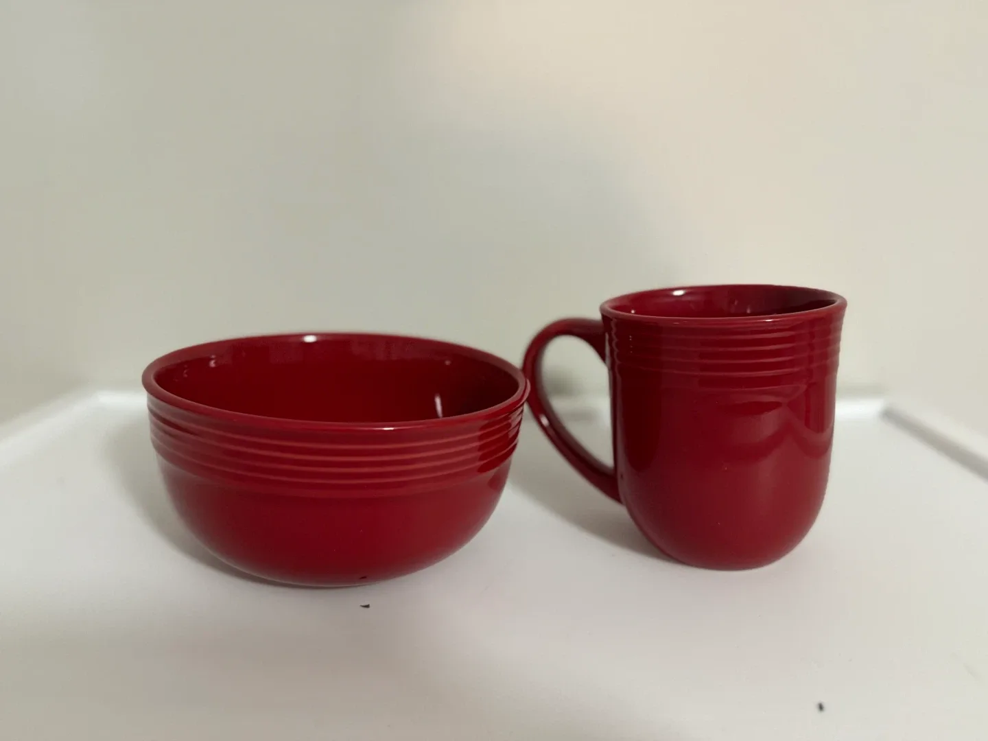 Fiesta Scarlet Bowl and Mug Set thumbnail