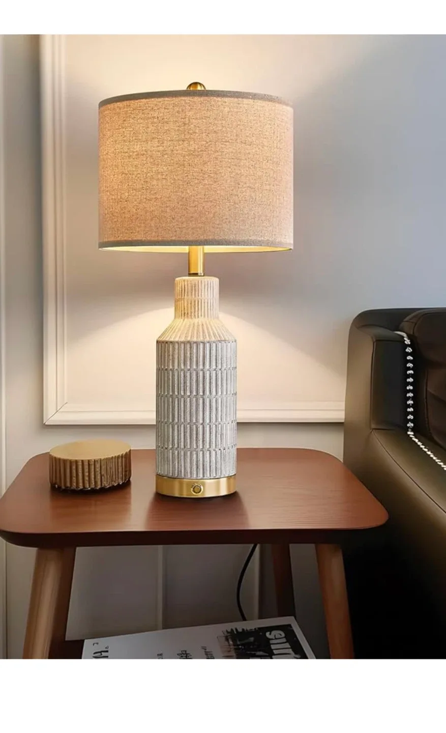 2 Table Lamp with USB Charging Port image indicator(6)