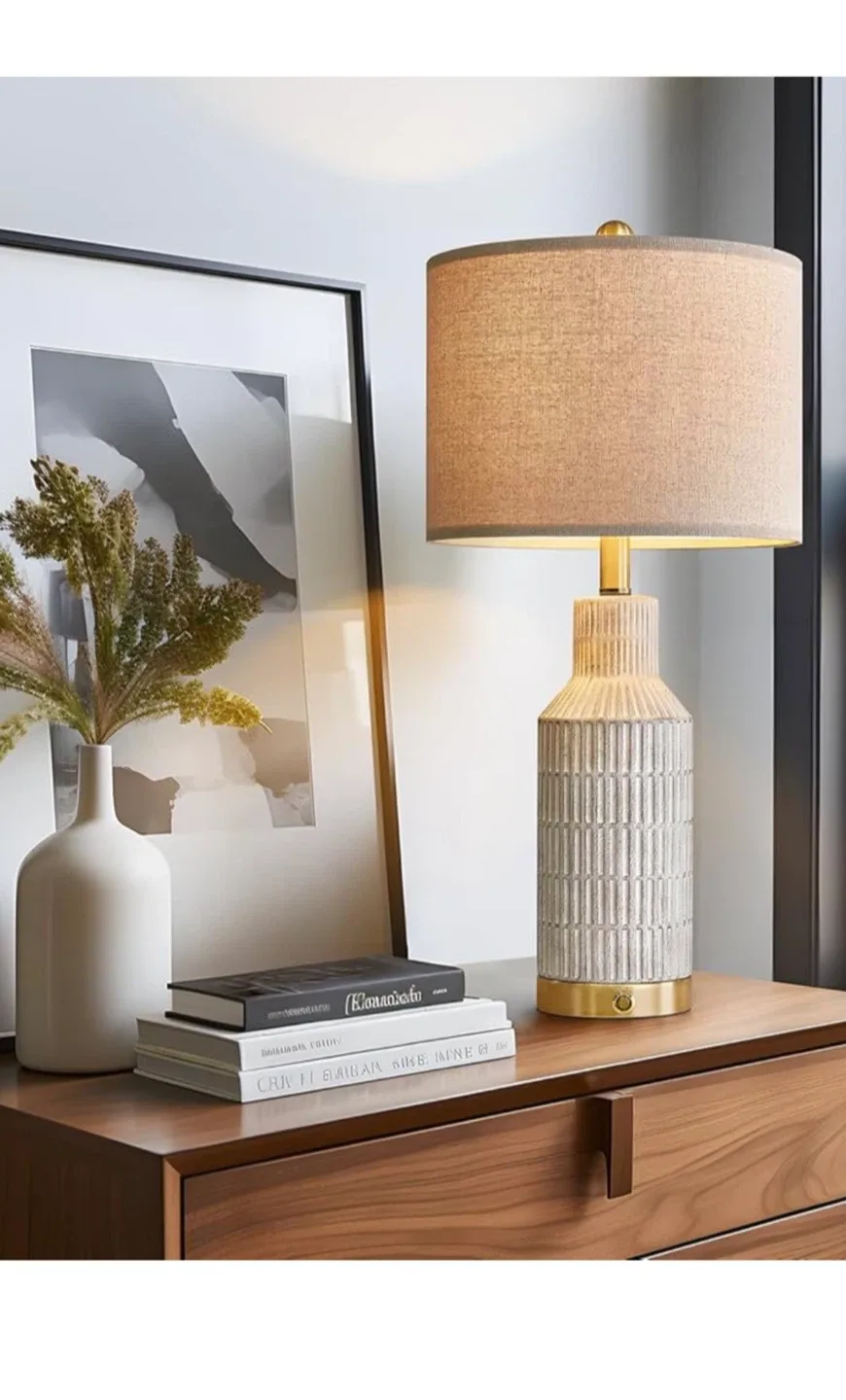 2 Table Lamp with USB Charging Port image indicator(5)