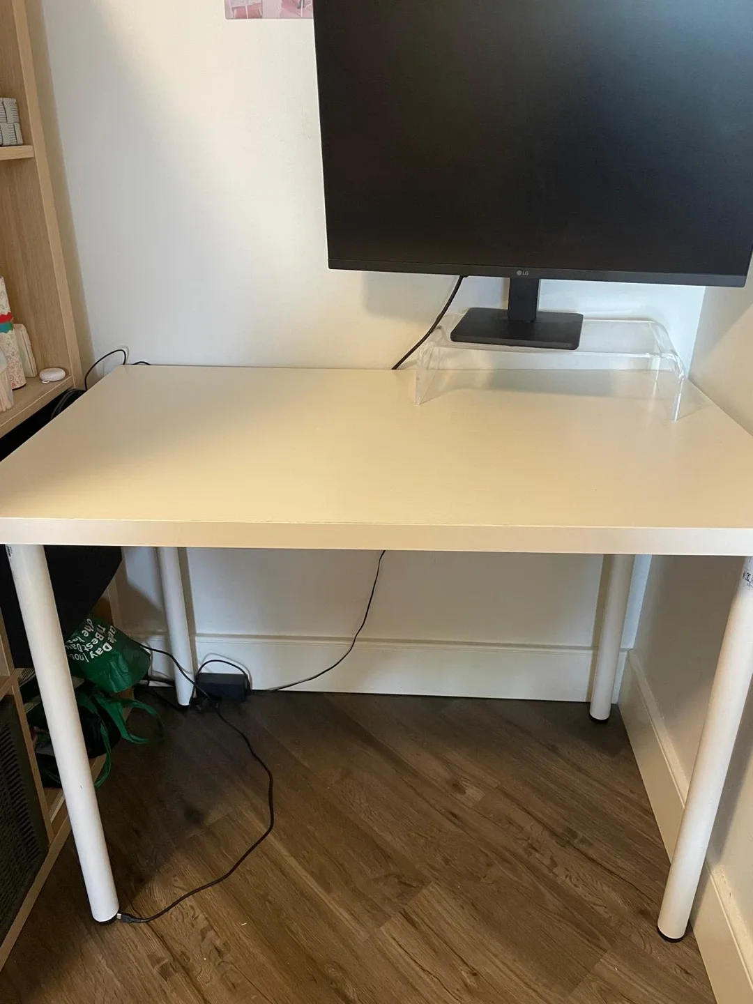 IKEA LINNMON / ADILS Table, White