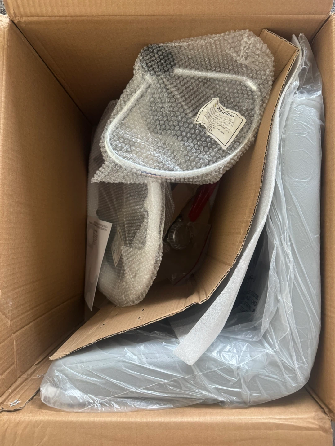 Gymax Grey Adjustable Swivel Bar Stool - New in Box! - photo 3