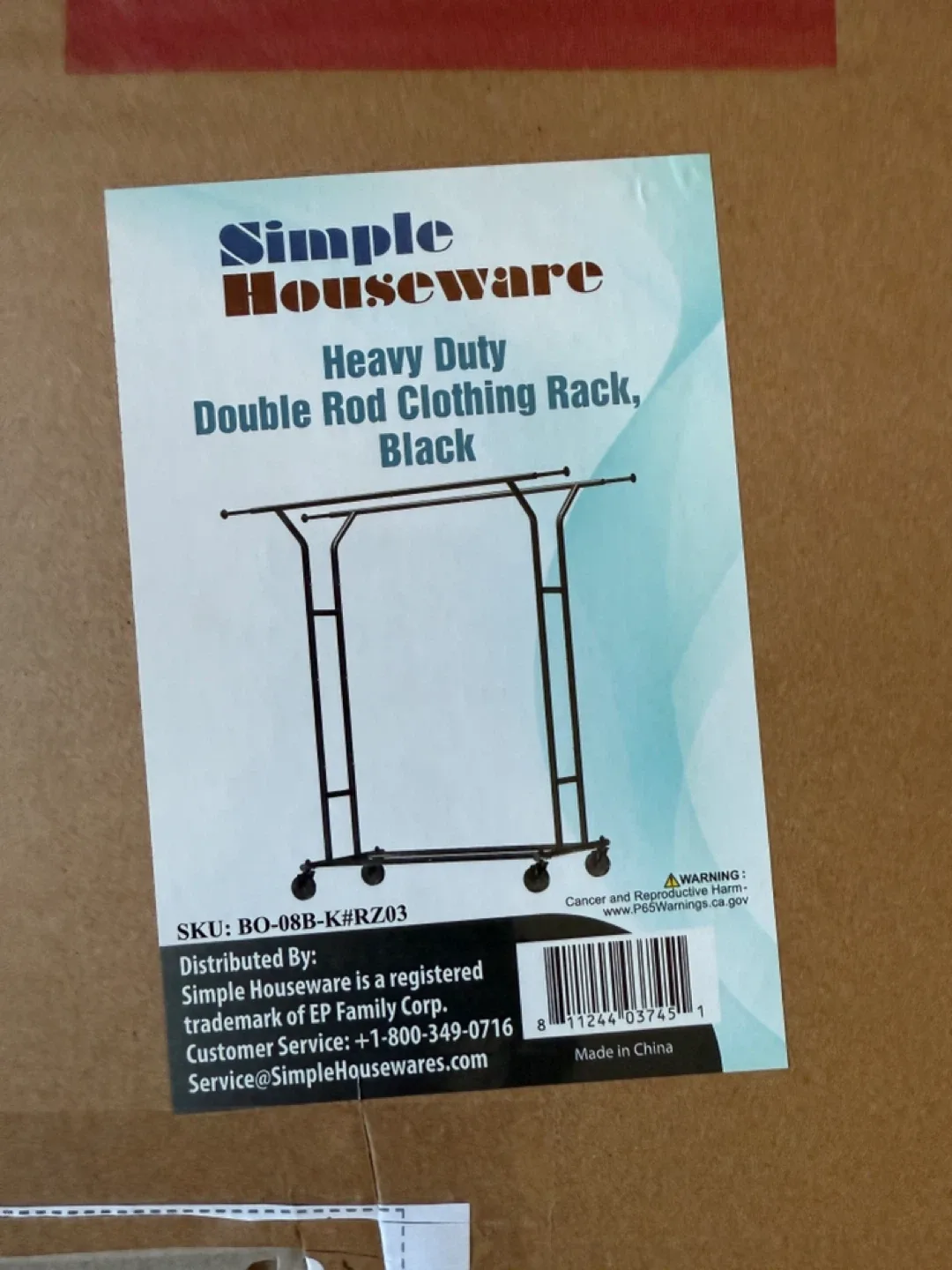 Double Rail Clothing Rack image indicator(6)