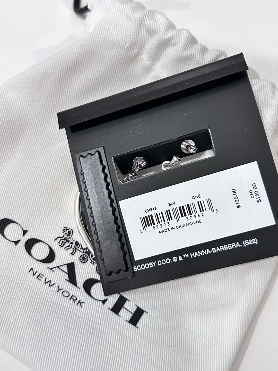 Coach X Scooby-Doo Earrings - New - photo 3