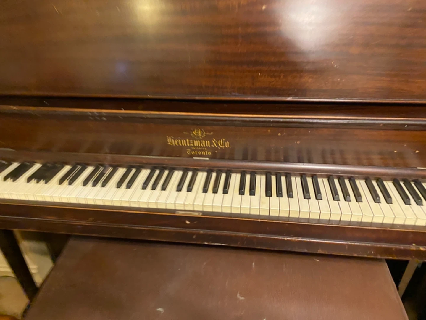 Heintzman & Co. Toronto Piano with Bench - photo 4