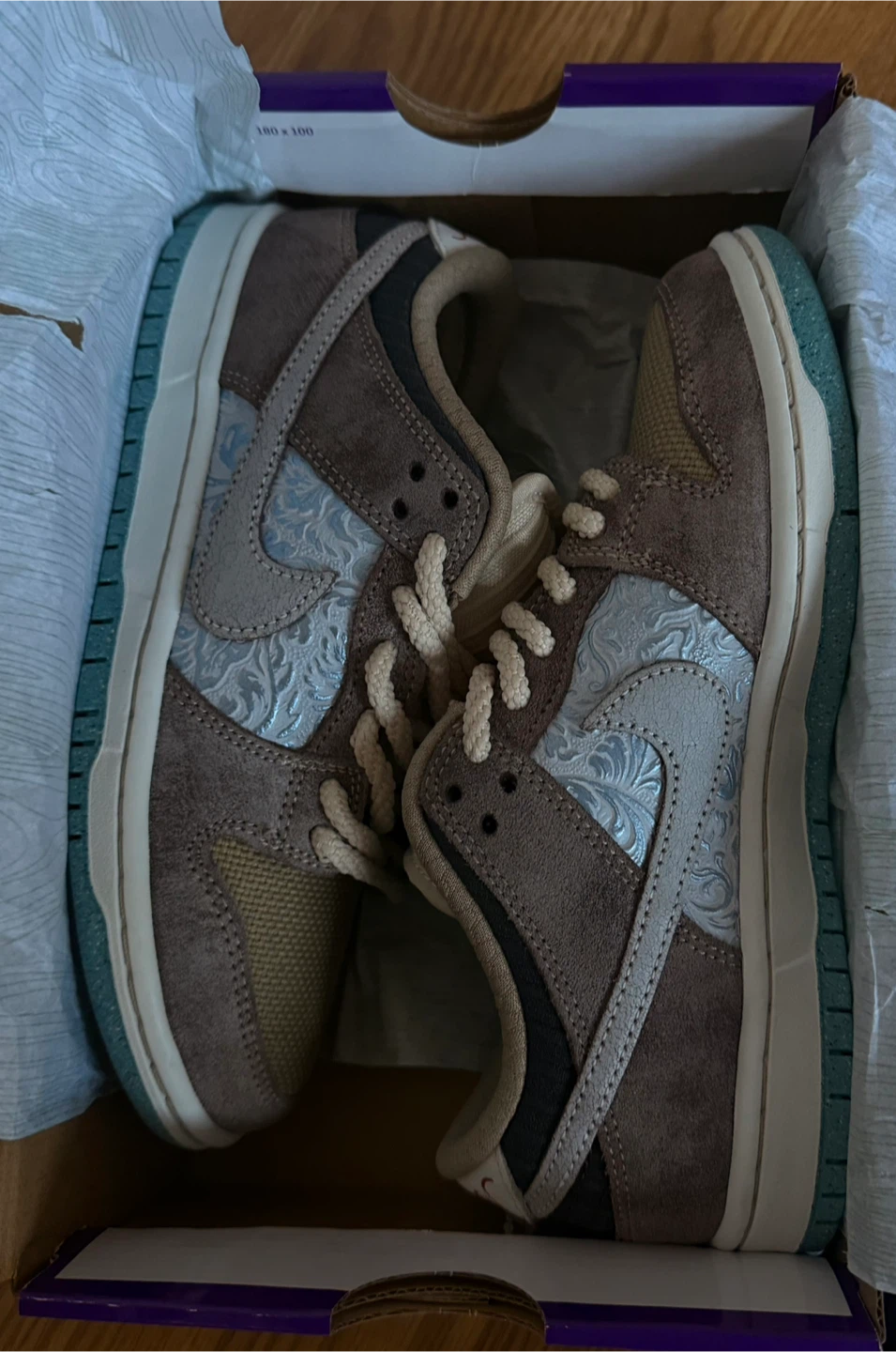 Nike SB Dunk Low Pro PRM Baroque Brown Size 7 - photo 3