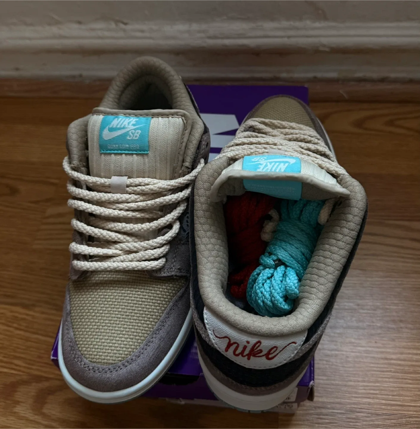 Nike SB Dunk Low Pro PRM Baroque Brown Size 7 image indicator(4)