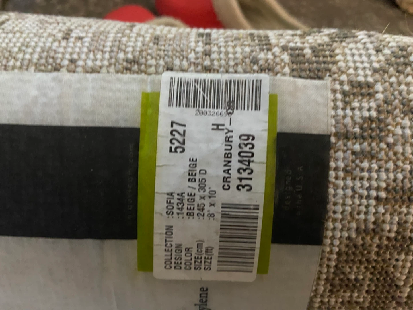 Rug - 8' x 10' Beige - photo 3