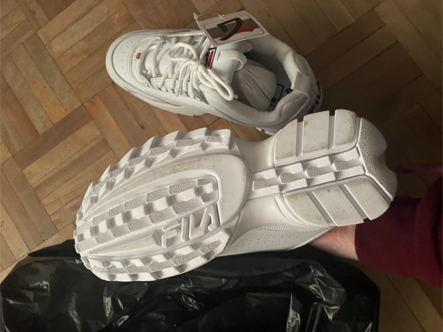 Fila Disruptor II White Sneakers - photo 3