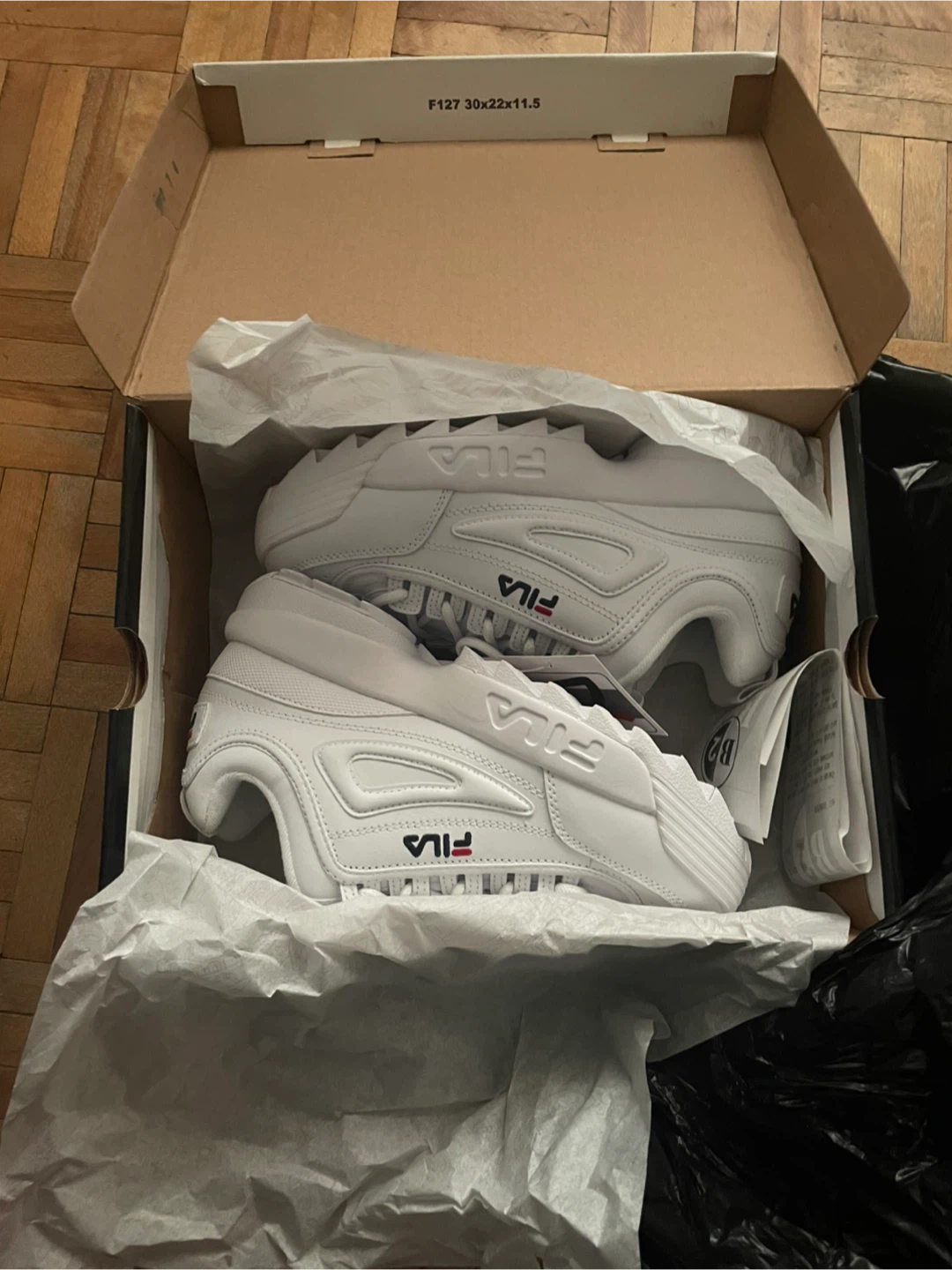 Fila Disruptor II White Sneakers
