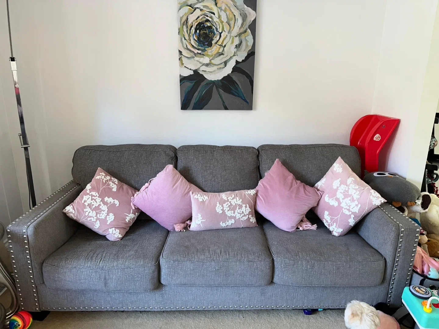 Grey Sofa & Armchair Set image indicator(2)