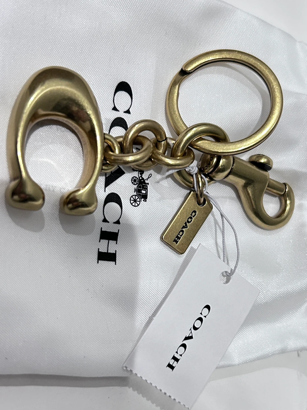 Coach signature C  Key chain