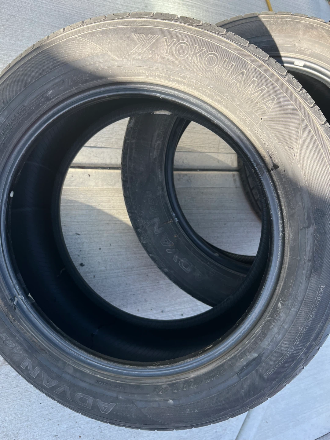 Yokohama Advan Tires - P225/55R17 95V - photo 4