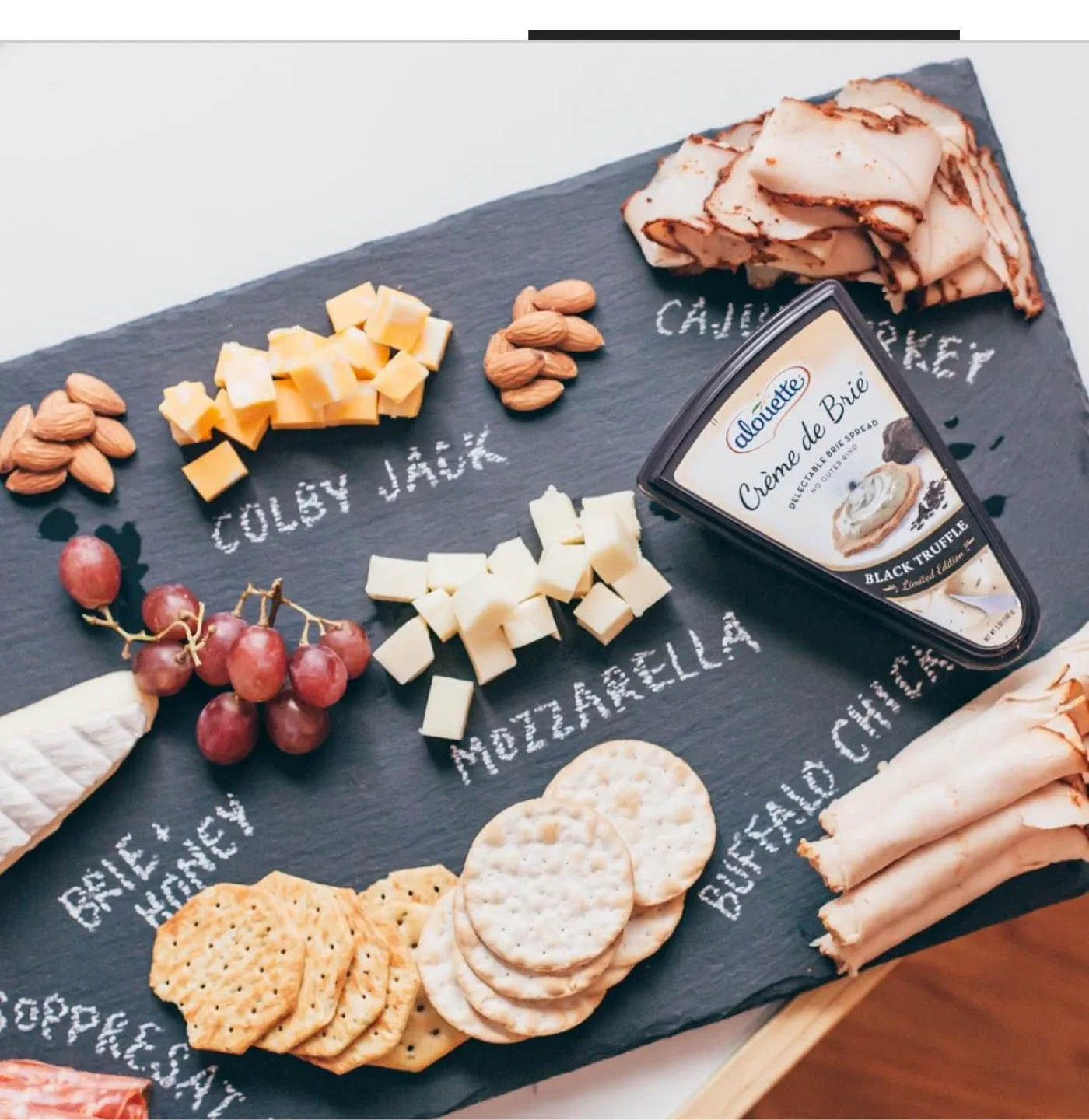 Crate & Barrel Cheese Board with Chalk image indicator(2)