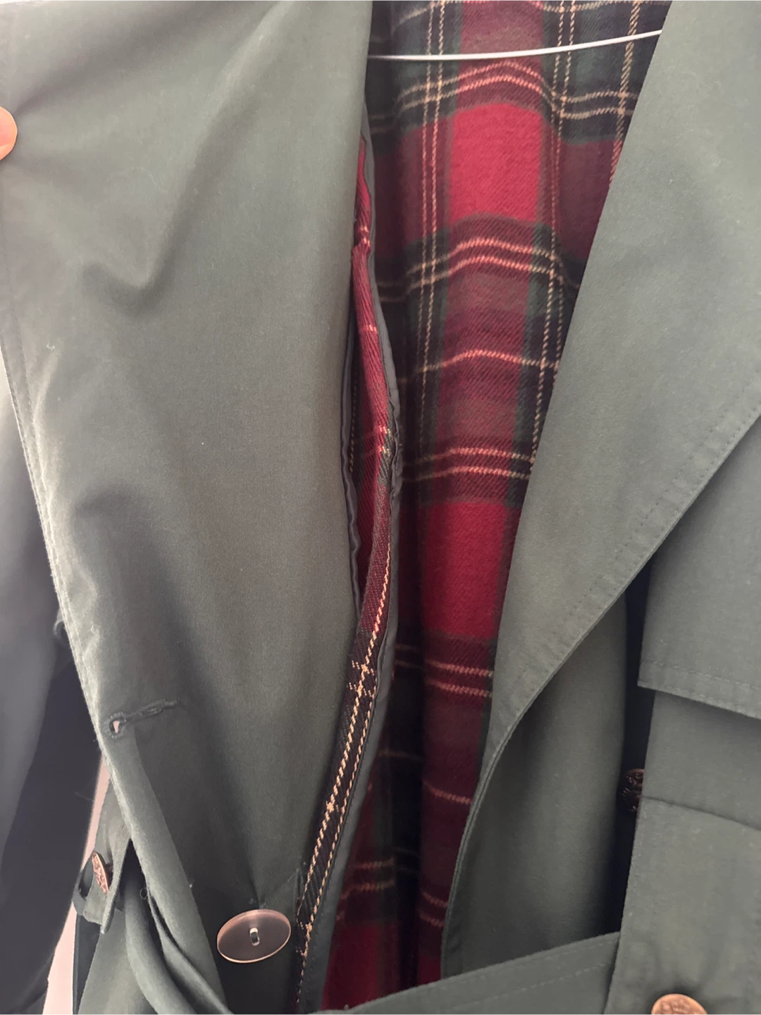 Green Trench Coat - photo 3