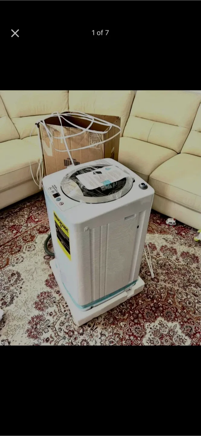New Portable Washing Machine. 7.7 Ibs Load Capacity thumbnail