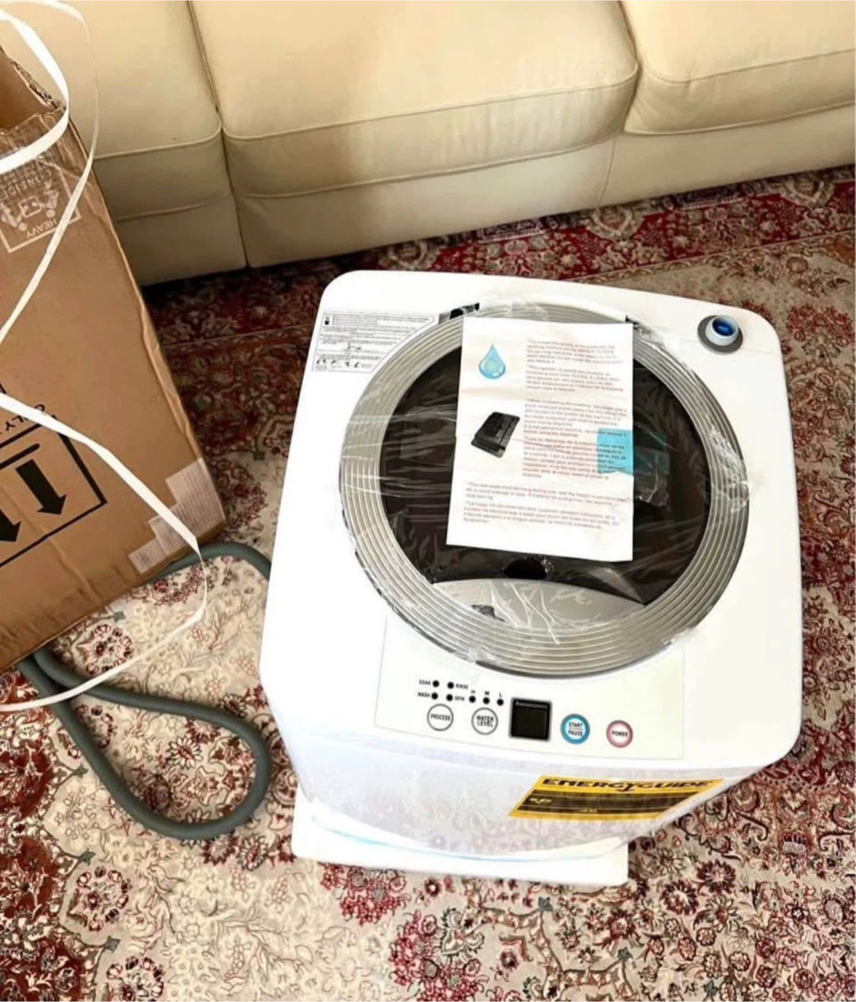 New Portable Washing Machine. 7.7 Ibs Load Capacity - photo 2