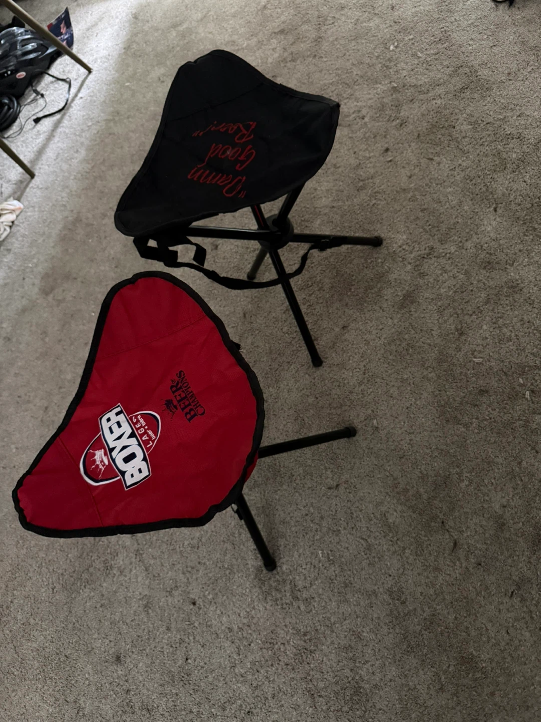 Boxer Lager Beer Champion Folding Stool