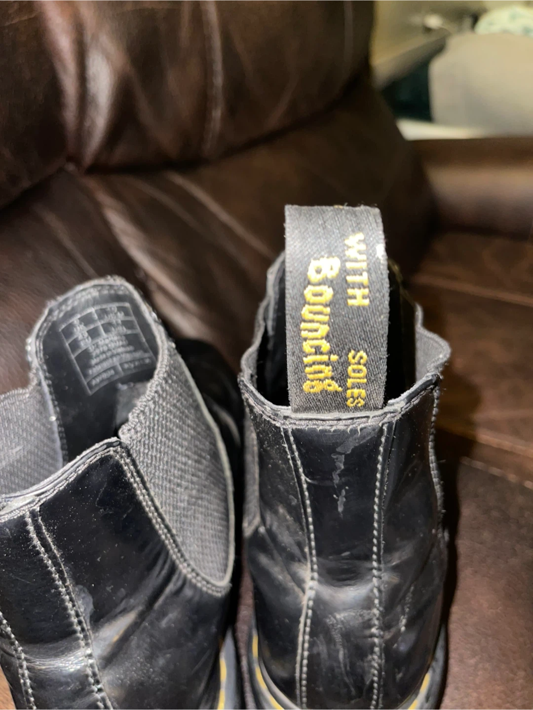 Dr. Martens Platform Chelsea Boots, Size US 10 - photo 3